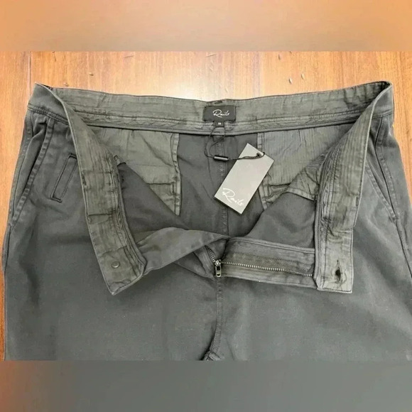 Rails Thomas Twill Chino Pants Size 38 Charcoal Business Casual Neutral $228 NWT - Picture 8 of 16
